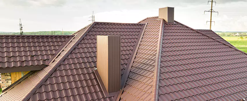 Residential Chimney Flashing Restoration in Haverhill, MA
