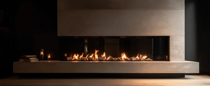 Gas Fireplace Ember Bed Design Services in Haverhill, Massachusetts