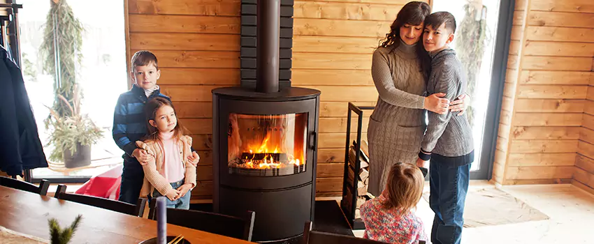 Morso Cast Iron Fireplace Insert Installation in Haverhill, Massachusetts