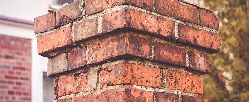 Cracked Chimney Bricks Repair Cost in Haverhill, Massachusetts