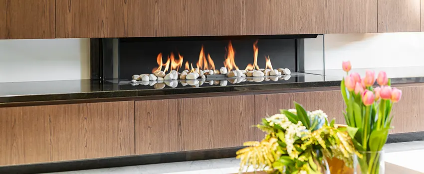 Double-height Fireplace Design Refurbishment in Haverhill, Massachusetts